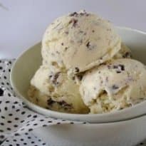 Falso sorvete de flocos