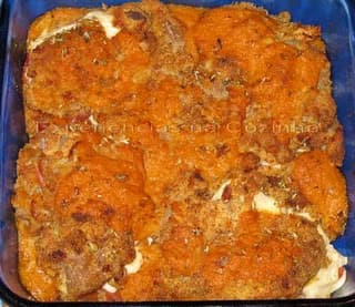 Bife à Parmegiana Assado