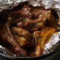 Costela assada com mel