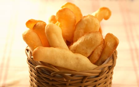 Biscoito de polvilho-doce e leite