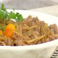 Carne Chinesa Acebolada