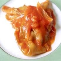 Ervilha Torta ao Molho de Tomate