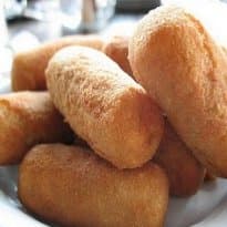 Bolinho de Aipim com Carne Seca