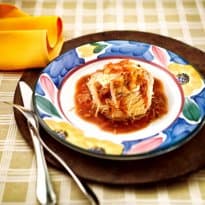 Ninhos Assados de Peito de Peru