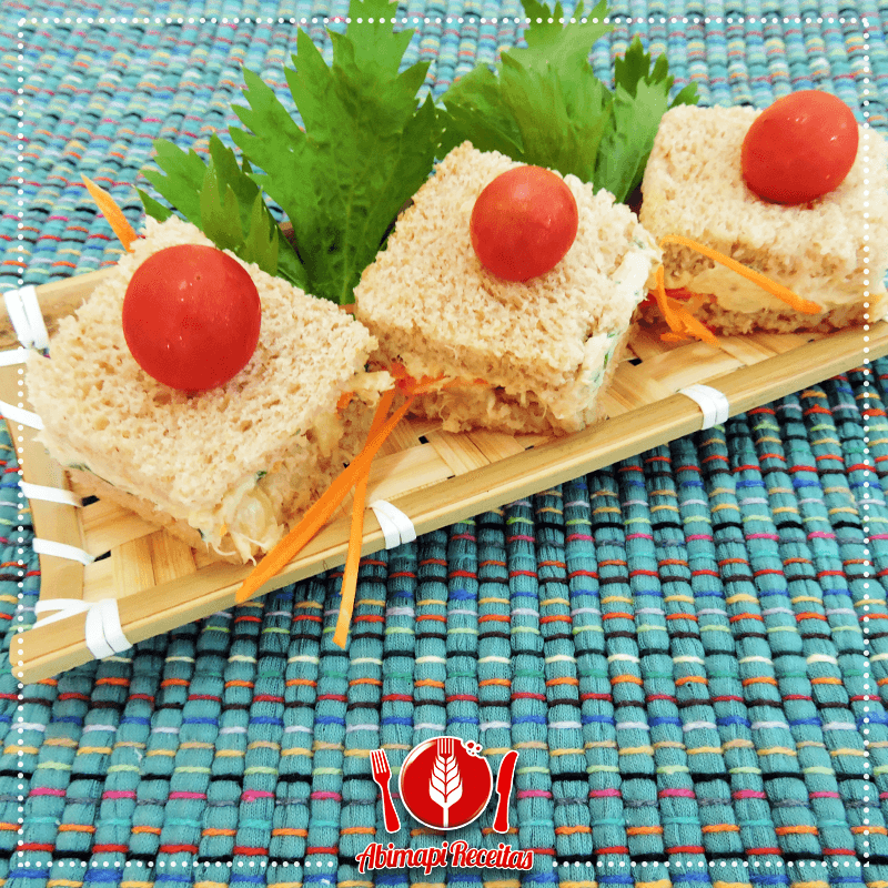 Mini Sanduíche de Atum