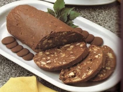 Salame de Café e Chocolate