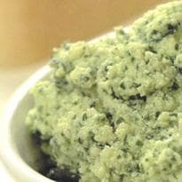 Molho de coentro com Ricota