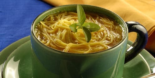 Caldinho de açafrão