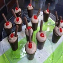 Copinho creme de chocolate