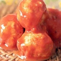 Almôndegas de Frango ao Forno