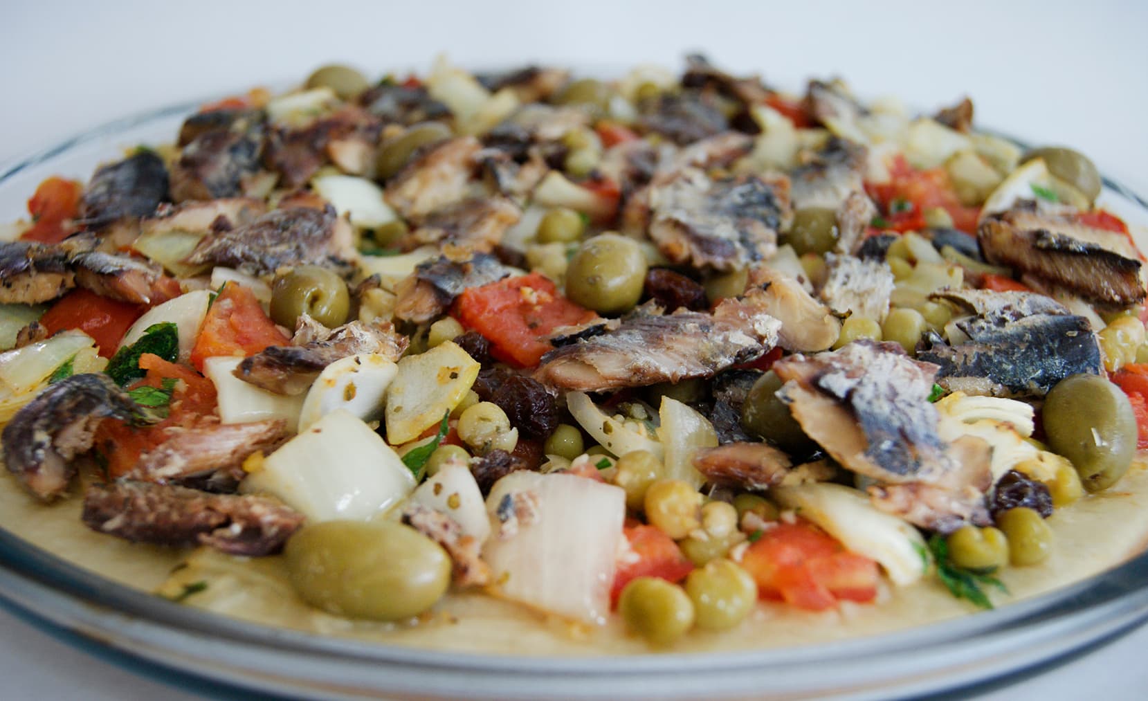 Pizza Picante de Sardinha