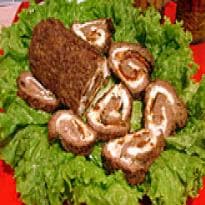 Rocambole de Carne com Ricota