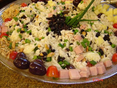 Salada de arroz arbóreo