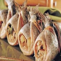 Sardinha Recheada com Espinafre