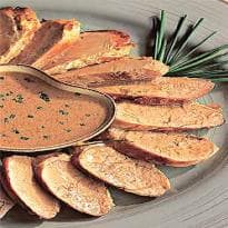 Filé Mignon Suíno ao Molho de Leite e Melado