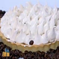 Torta de banana com marshmallow de chocolate do Edu Guedes