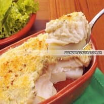 Bacalhau ao Creme