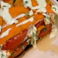 Lasanha de abóbora com gorgonzola do Edu Guedes