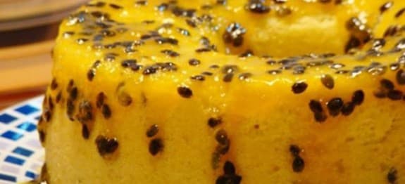 Bolo de Maracujá Delicioso