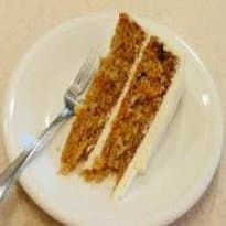 Torta de maçã francesa com glacê de cream cheese