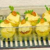 Batata Assada com Requeijão