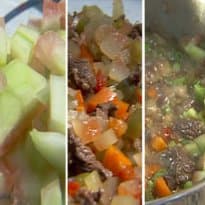 Carne Ensopada com Casca de Melancia do Globo Repórter