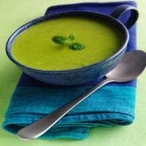 Sopa de Ervilhas com Hortelã