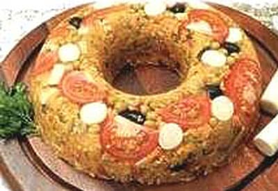 Cuscuz Marroquino com Cúrcuma, Legumes e Grão-de-Bico