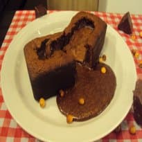 Petit Gateau de creme de avelã do Edu Guedes