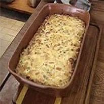 Omelete de forno com salada ao molho vinagrete