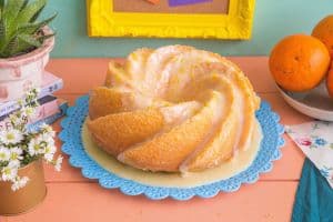 Bolo de Laranja com Brigadeiro de Limão Siciliano