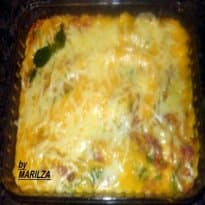 Escondidinho de Abóbora com Carne Seca e Couve