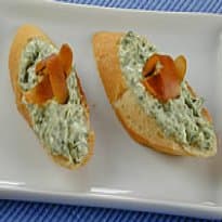 Pão com Bottarga, Azeite de Oliva e Salsinha