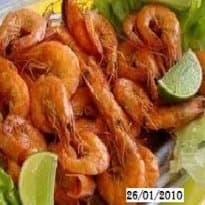 Camarão ao Alho e Azeite