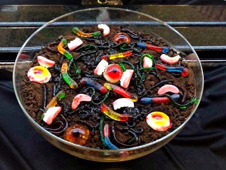 Mousse de Halloween do Fazzenda Park Hotel